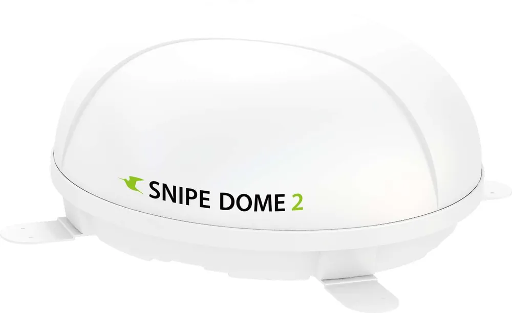 Selfsat Snipe Dome 2 automatische Flachantenne inkl. Bluetooth Fernbedienung Heißes Angebot