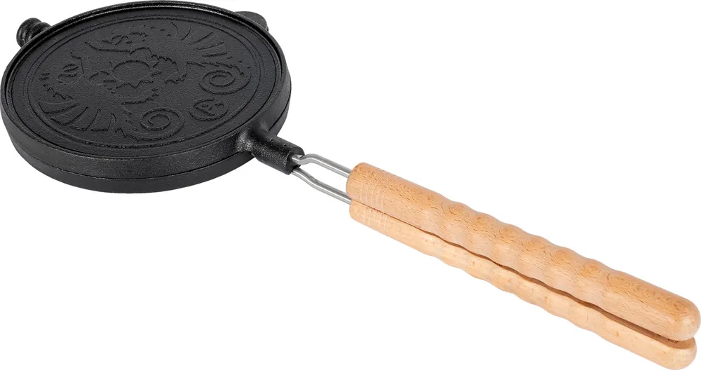 Petromax Gusseisen Wende Waffeleisen inkl. Auflagesstell Top-Angebot