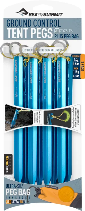 Sea to Summit Ground Control Tent Pegs Zeltheringe Expressversand