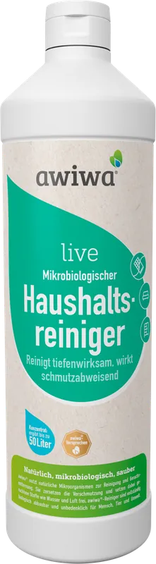 Awiwa live mikrobiologischer Haushaltsreiniger 1 Liter Sofort Bestellen