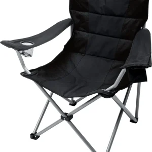 Zertifiziert Basic Nature Travelchair Holiday Faltstuhl schwarz