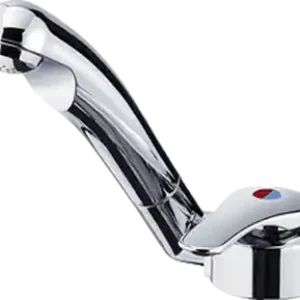 Aktuell Reich Keramik Twist Einhebelmischer mit Schalter chrom