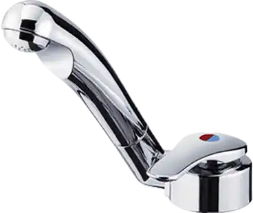 Aktuell Reich Keramik Twist Einhebelmischer mit Schalter chrom