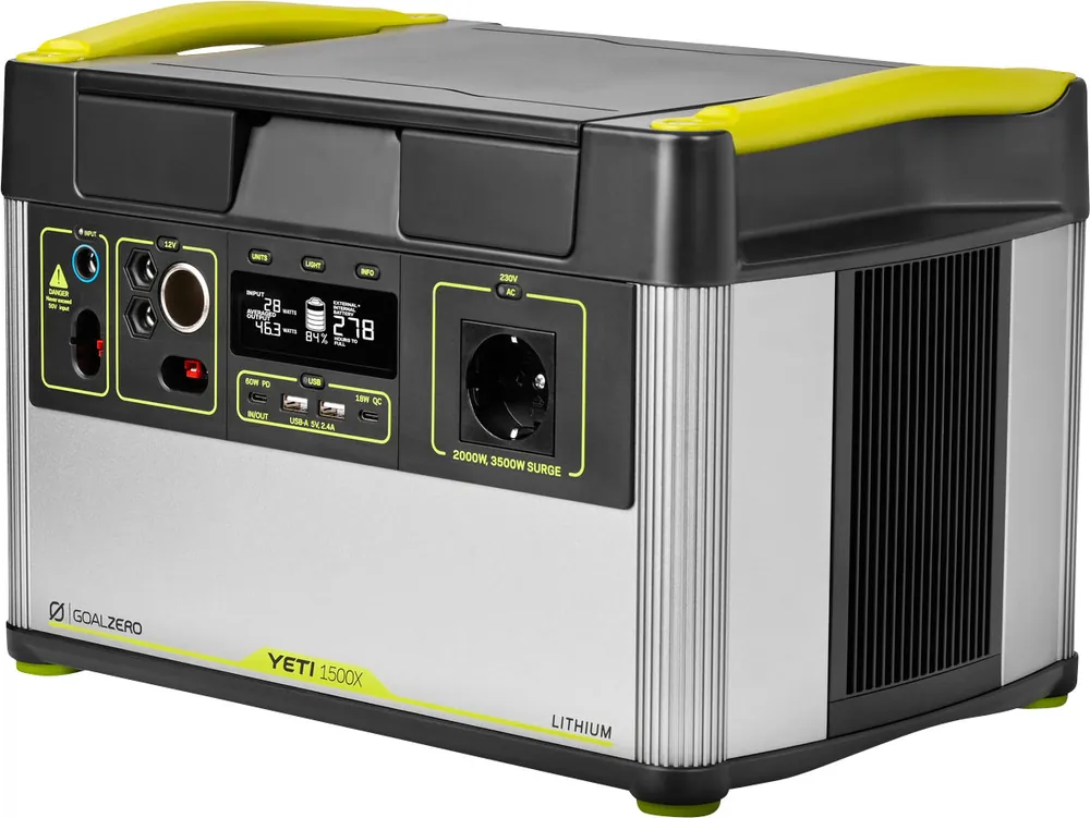 Markenprodukt Goalzero ASE Yeti 1500 X Li-Ion Powerstation 1516 Wh
