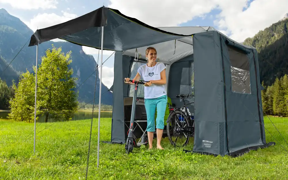 Begrenztes Angebot Berger Positano Air 4-Season Aufblasbares Universalzelt