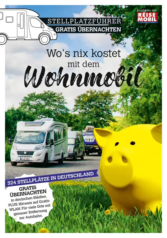 Online Kaufen Wo‘s nix kostet mit dem Wohnmobil - Stellplatzführer Gratis Übernachten