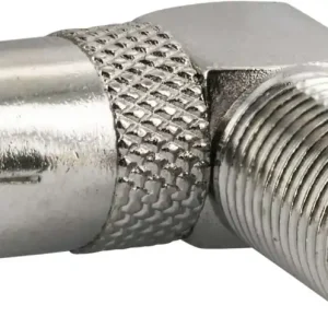 Versand Am Gleichen Tag Schwaiger F-Quick Winkeladapter silber