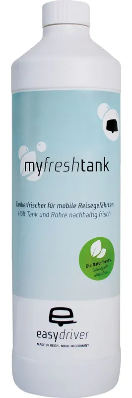 Heißes Angebot Easydriver myfresh mikrobiologischer Abwassertankerfrischer für Grauwassertanks 1 Liter