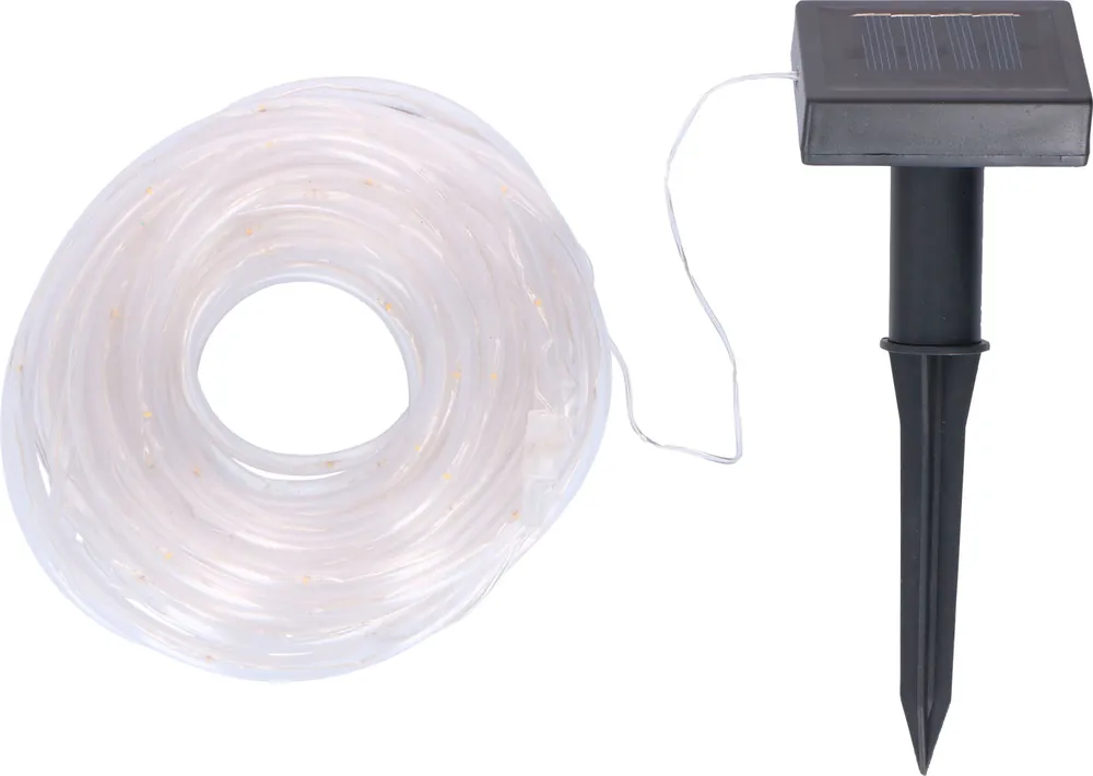 Super-Preis Grundig 100 LED Solar Lichterkette