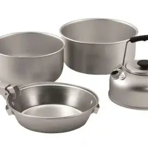 Sichere Zahlung Easy Camp Kochset Adventure Cook Set silber