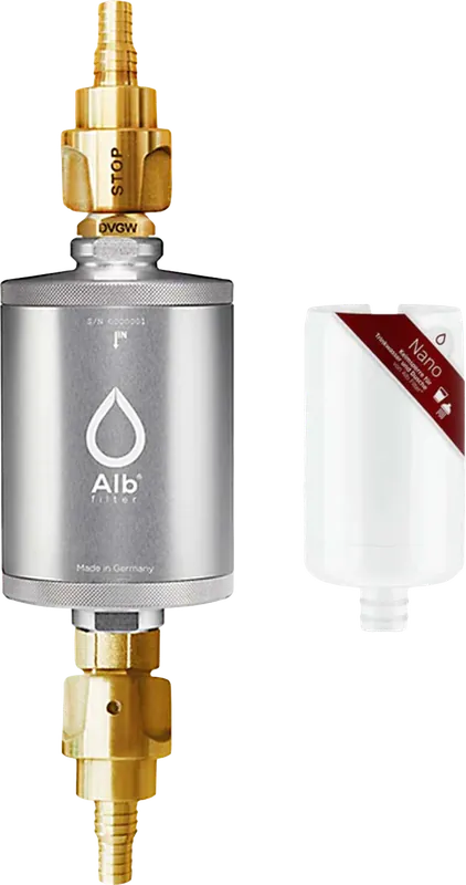 Alb Filter Travel Nano Trinkwasserfilter Keimsperre für den Festeinbau mit Geka Anschluss Mega-Angebot