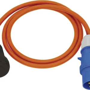 Brennenstuhl CEE Adapterleitung Stecker CEE230V Schutzkontakt Kupplung orange 1,5m Schneller Versand