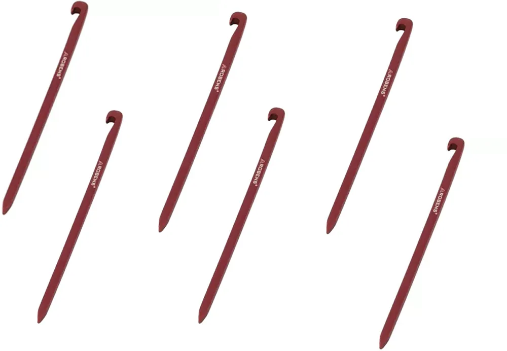 Robens Ultralite Stake Hering-Set 6 tlg. Nur Für Kurze Zeit