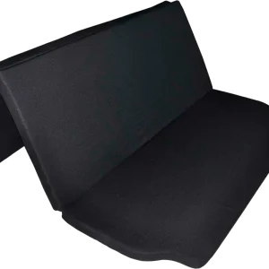 BusBoxx Klappmatratze 3er Sitzbank VW T5 / T6 für Multifelxboard Schafauflage RG 50 / 50 Schneller Versand