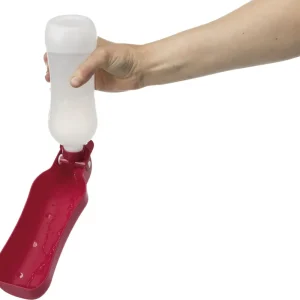Jollypaw Flasche mit Trinknapf Edelstahl/Kunststoff 500 ml Neu Im Sortiment