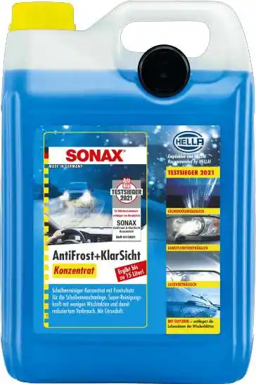 Letzte Chance Sonax AntiFrost und Klarsicht Konzentrat Citrus 5 Liter