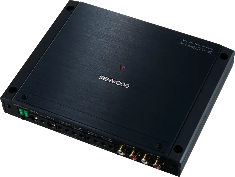Rabatt Kenwood XH401-4 Class D Vierkanal-Endstufe 37A