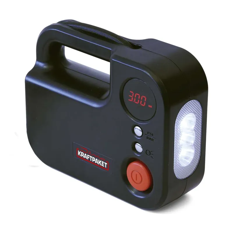 Geprüft Dino Kraftpaket 2in1 Kompressor mit Taschenlampe 12 V / 120 W