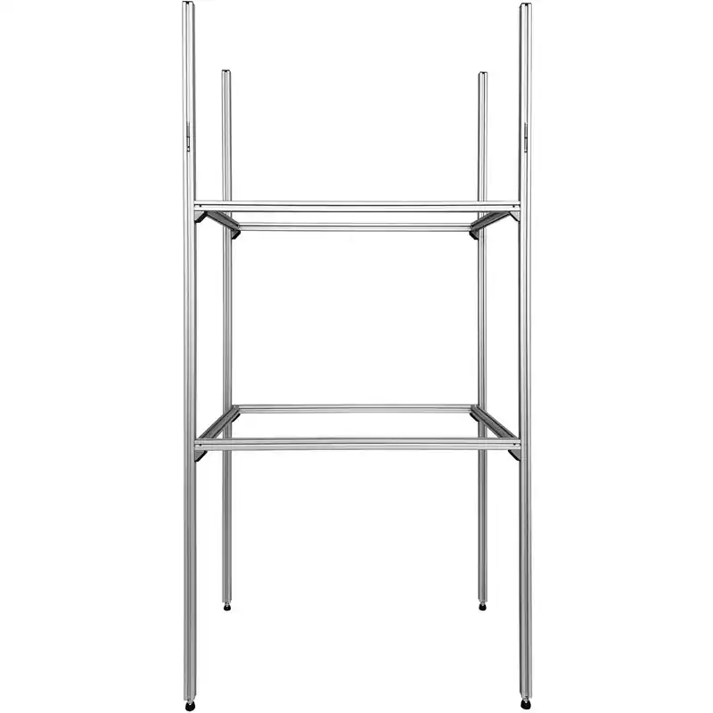 Meistverkauft SYS-RACK 64-L-RR-1 Regal-System 65 x 40,8 x 132 cm passend für Euroboxen