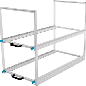 Top-Preis SYS-RACK Kastenwagen Heckauszug Regal-System mit 90 cm Teleskopvollauszügen