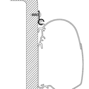 Wochenendangebot Thule Markisenadapter Caravan Rail
