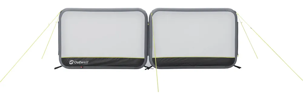 Geprüft Outwell Windscreen Air Scalable 150 aufblasbarer Windschutz