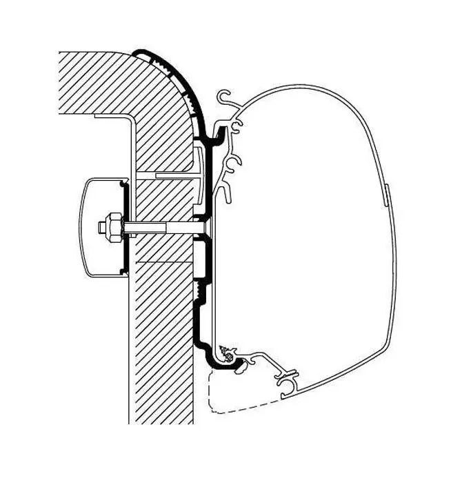 Schnäppchen Thule Bürstner Markisenadapter