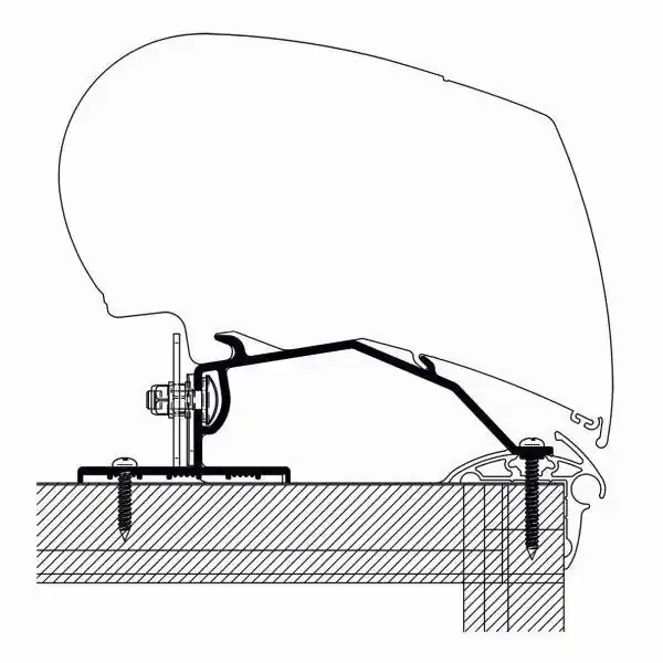 Thule Adria Caravan ≥ 2015 Markisenadapter Kracherpreis