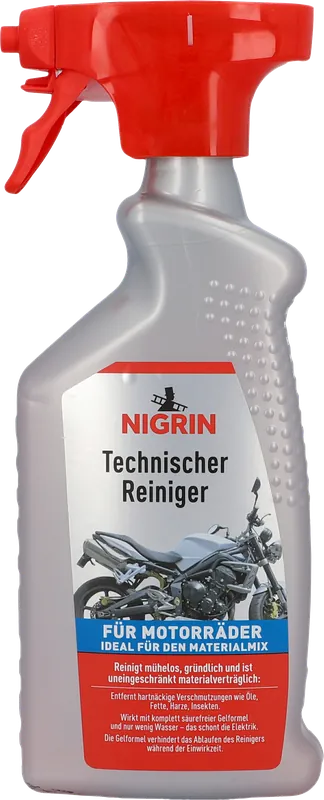Nigrin Technischer Reiniger für Motorräder 500 ml Neue Ware