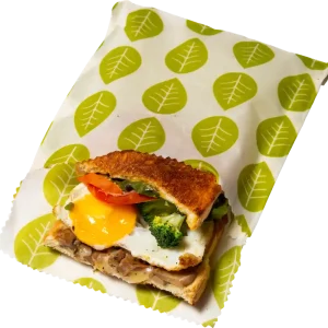 Nuts Innovations Sandwich und Snack Beutel Vegan 2er Set Grüne Blätter Abverkauf