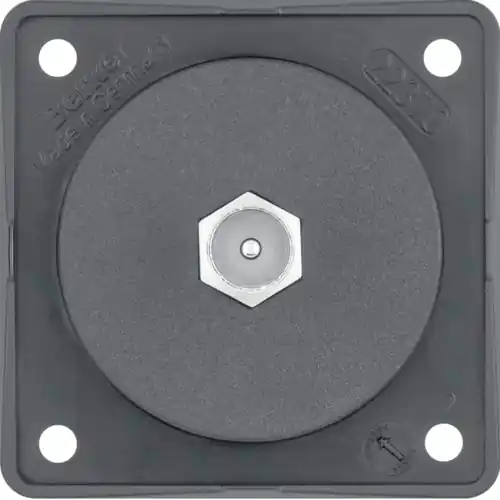 Neue Ware Berker Integro Antennen-Verbinderdose TV schwarz matt