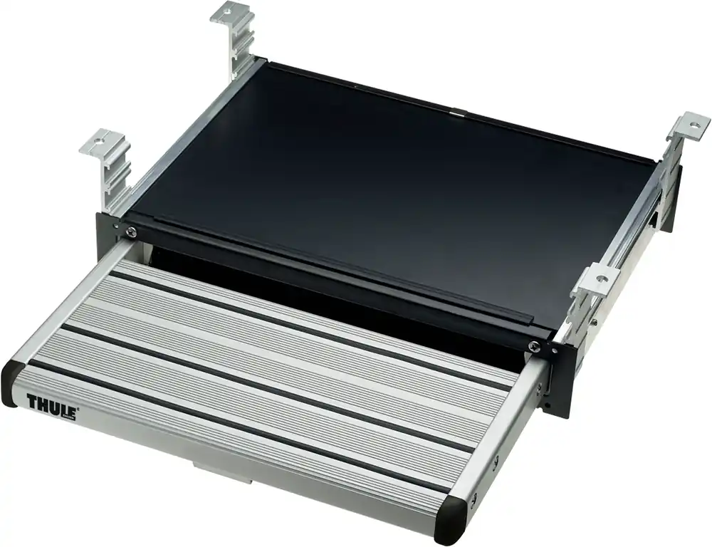 Must-Have Thule Slide-Out Step 400 Einstiegsstufe manuell ausziehbar Stufenbreite 40,6 cm