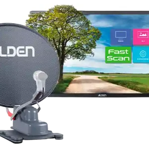 Alden Onelight HD vollautomatische Satellitenanlage Platinium inkl. Ultrawide LED TV Direktkauf