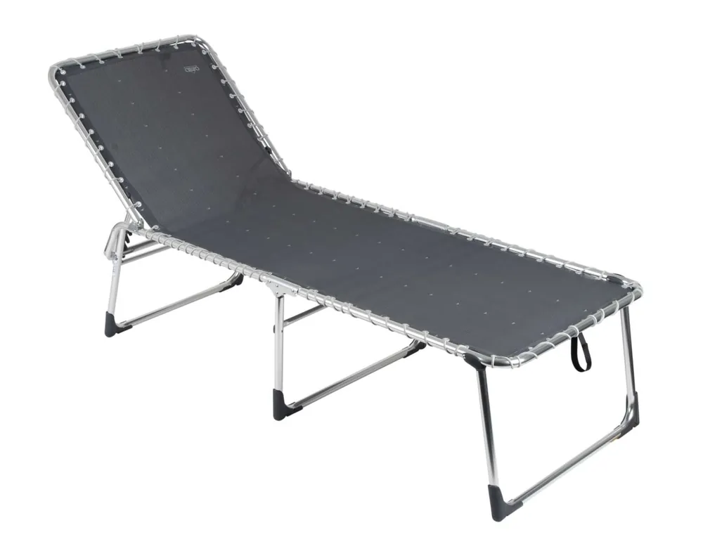 Crespo AL-364 XL Sonnenliege dunkelgrau Preiswert