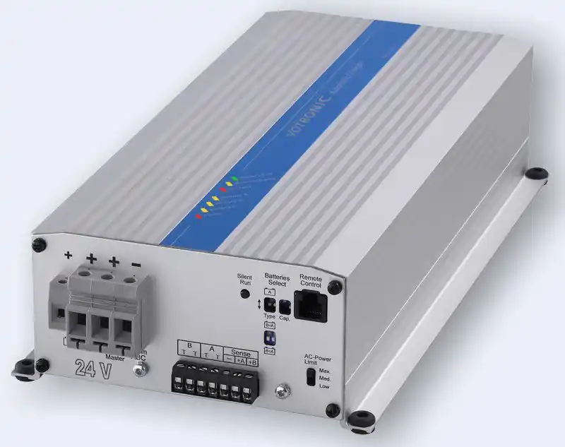 Votronic Vollautomatisches Ladegerät VAC-F mit zwei Temperatursensoren / AC-Power-Limit-Funktion Expressversand