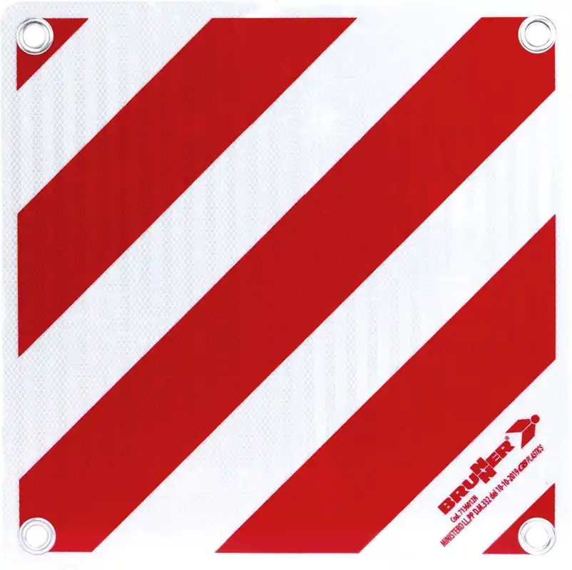 Must-Have Brunner Zebra Warnschild Aluminium Italien
