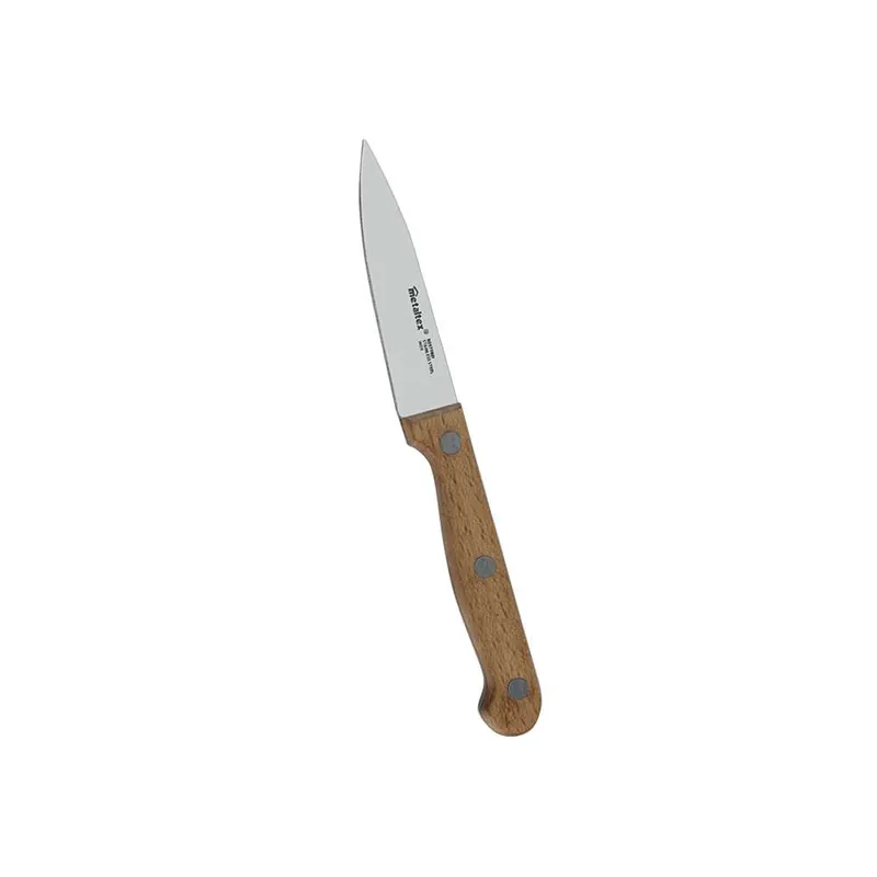 Rabatt Metaltex Rustique Küchenmesser mit Buchenholzgriff 18 cm