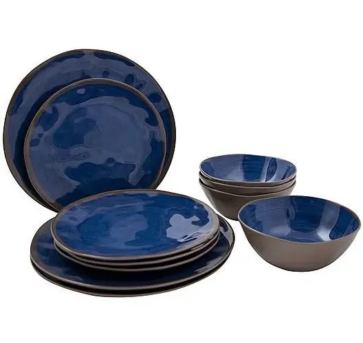 Bo-Camp Halo Geschirrset 12 teilig Markenprodukt