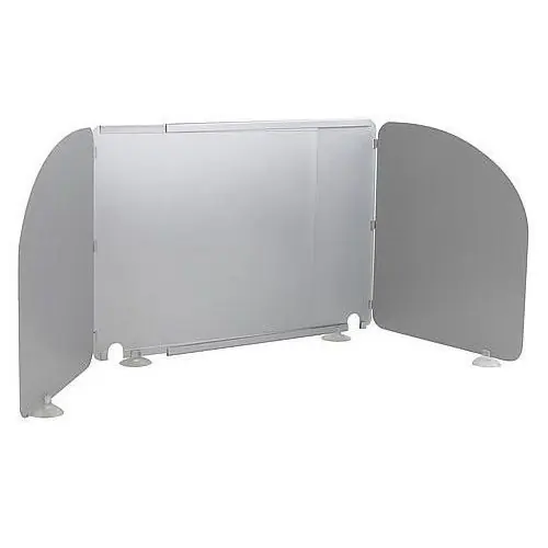 Billig Bo-Camp Cooking Universal Kochwindschutz 26 x 112 x 30 cm silber