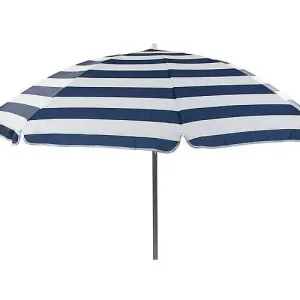Bestseller Bo-Camp Sonnenschirm gestreift 165 cm blau/weiß