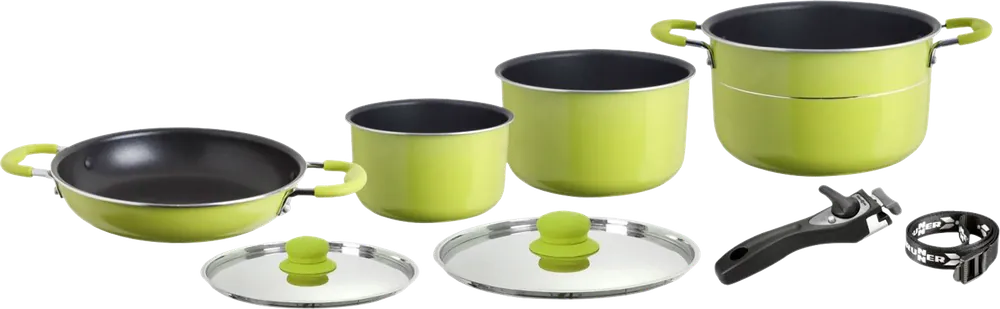 Brunner Alu-Topfset JUNIPER 7+1-teilig ø 20 cm Geprüft