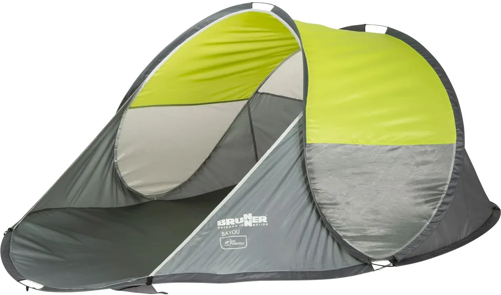 Online Kaufen Brunner Bayou Strandmuschel grün pop up