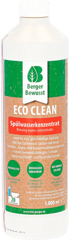 Preiswert Berger Eco Clean Spülwasserkonzentrat 1 Liter
