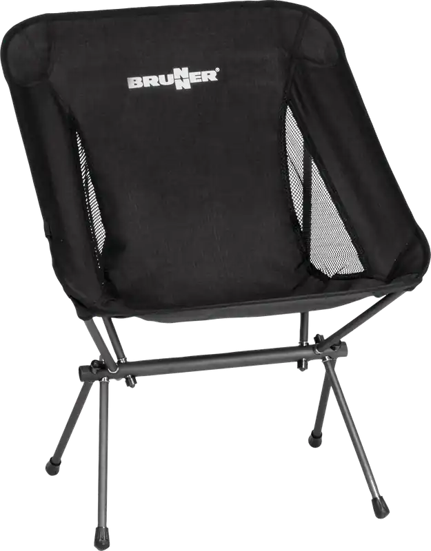 Brunner Orbit Chair L Faltstuhl grau/schwarz Must-Have