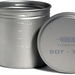 Vargo BOT Bottle Pot Titan Trink- und Topfflasche 0,7 Liter Markenprodukt