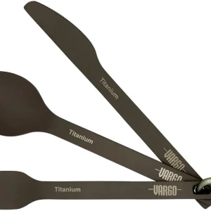 Super-Preis Vargo ultralight Version Titan-Besteckset 3-teilig