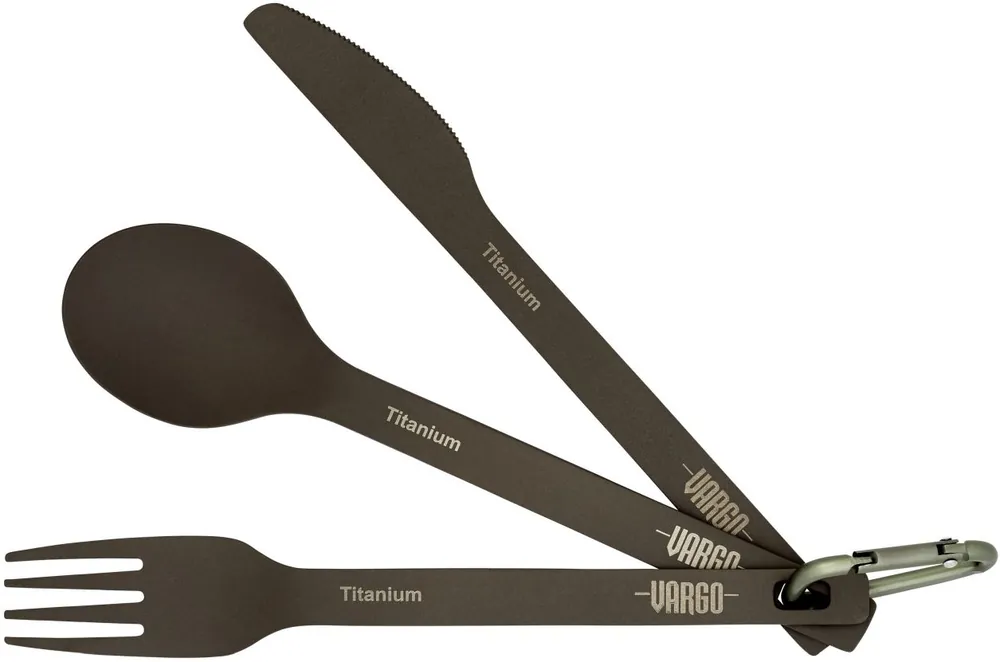 Super-Preis Vargo ultralight Version Titan-Besteckset 3-teilig