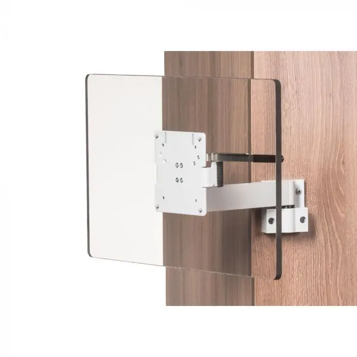 Neuheit Caratec Flex CFW204A TV Wandhalter 2 Drehpunkte silber