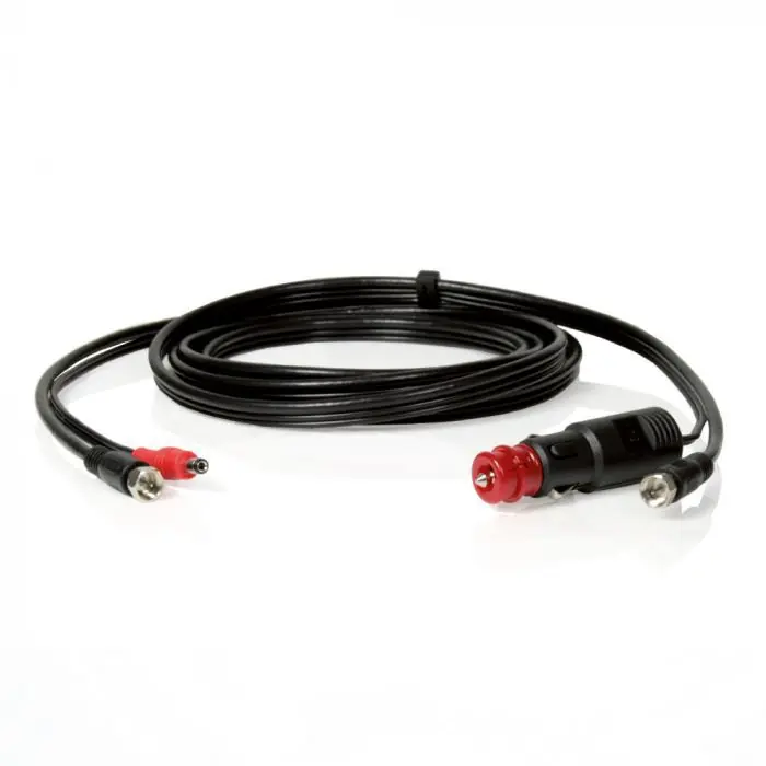 Schnäppchen Caratec Connect Kombileitung TV Anschluss 12 V schwarz