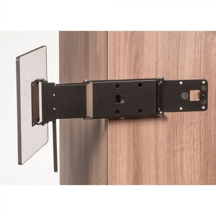 Caratec Flex CFW301S TV Wandhalter mit 3 Drehpunkten verriegelbar schwarz Sichere Zahlung